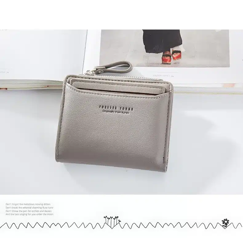 WEICHEN Women Wallets With Individual ID Card Holder Zipper Coin Pocket Ladies Small Purses Female Wallet Carteira High Quality 17
