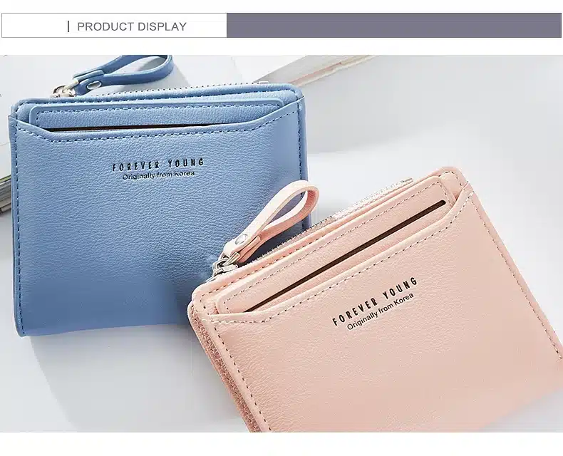 WEICHEN Women Wallets With Individual ID Card Holder Zipper Coin Pocket Ladies Small Purses Female Wallet Carteira High Quality 22
