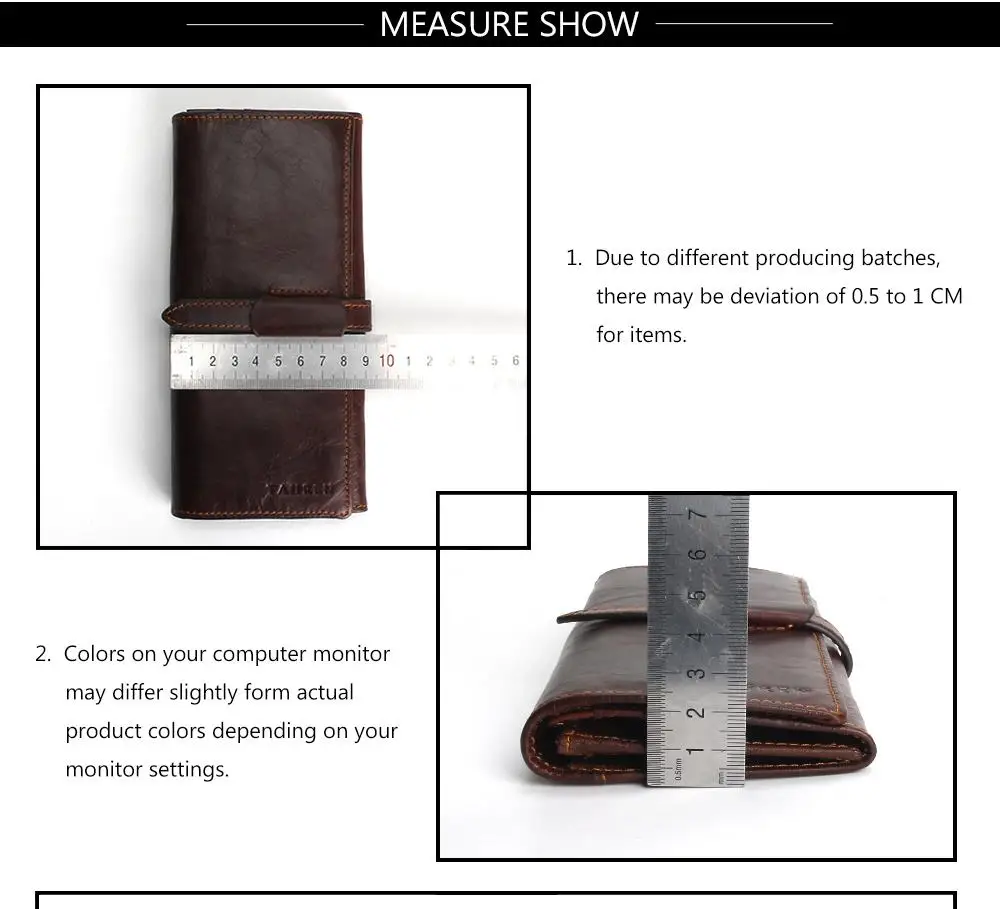 New Luxury Brand 100% Top Genuine Cowhide Leather High Quality Men Long Wallet Coin Purse Vintage Designer Male Carteira Wallets 22