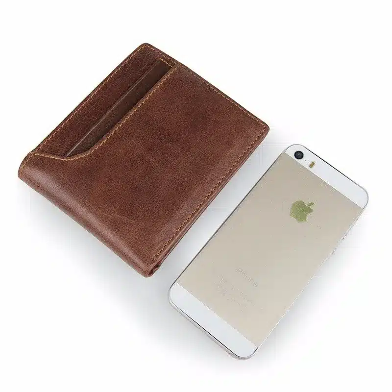 COWATHER 2019 100% top layer cow leather men wallets vintage short cross style new desgin leather male purse 8104 free shipping 17