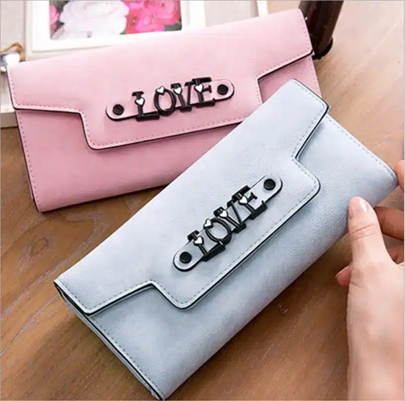 wallet lady hand The new fashion leisure hand bag PU material the purse 1