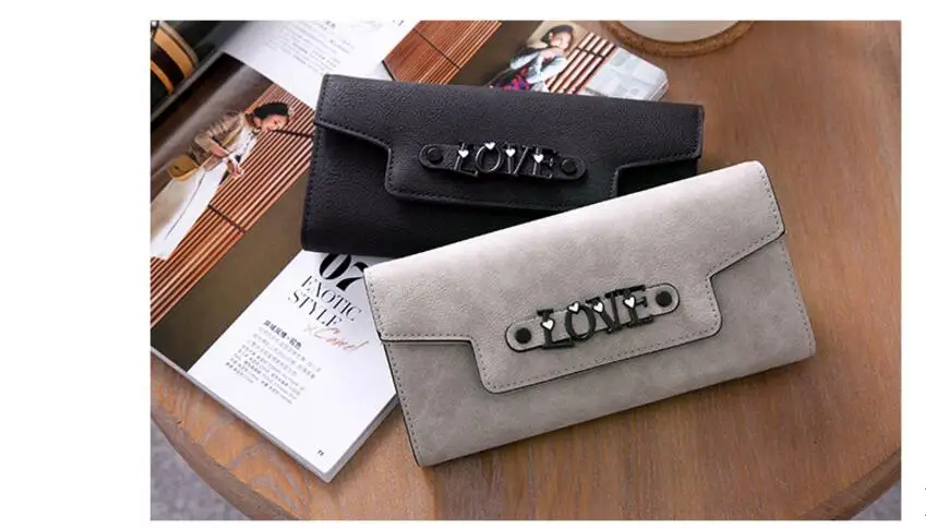 wallet lady hand The new fashion leisure hand bag PU material the purse 4