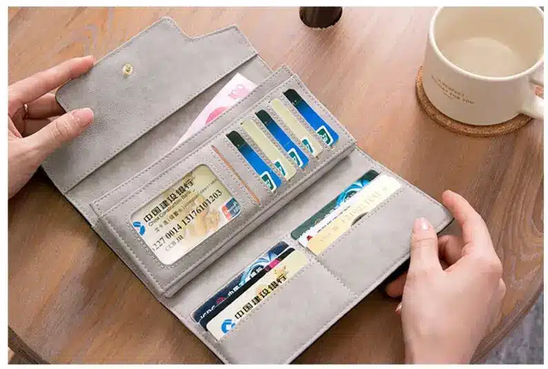 wallet lady hand The new fashion leisure hand bag PU material the purse 13