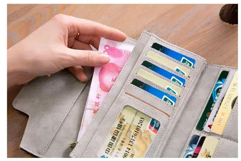 wallet lady hand The new fashion leisure hand bag PU material the purse 14