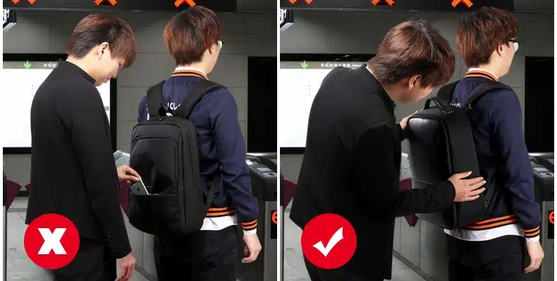 BOPAI USB Charge Backpack Men Leather for Travelling Fashion Cool School Backpack Bags for Boys Anti Theft laptop backpack 2018 5