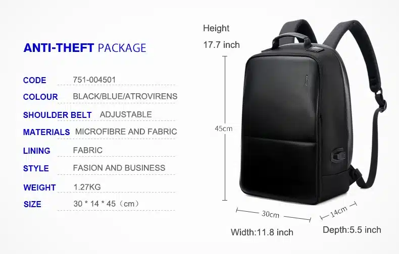 BOPAI USB Charge Backpack Men Leather for Travelling Fashion Cool School Backpack Bags for Boys Anti Theft laptop backpack 2018 16