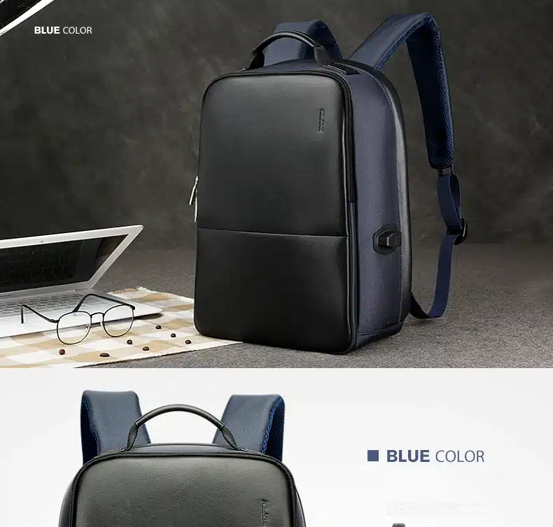 BOPAI USB Charge Backpack Men Leather for Travelling Fashion Cool School Backpack Bags for Boys Anti Theft laptop backpack 2018 21