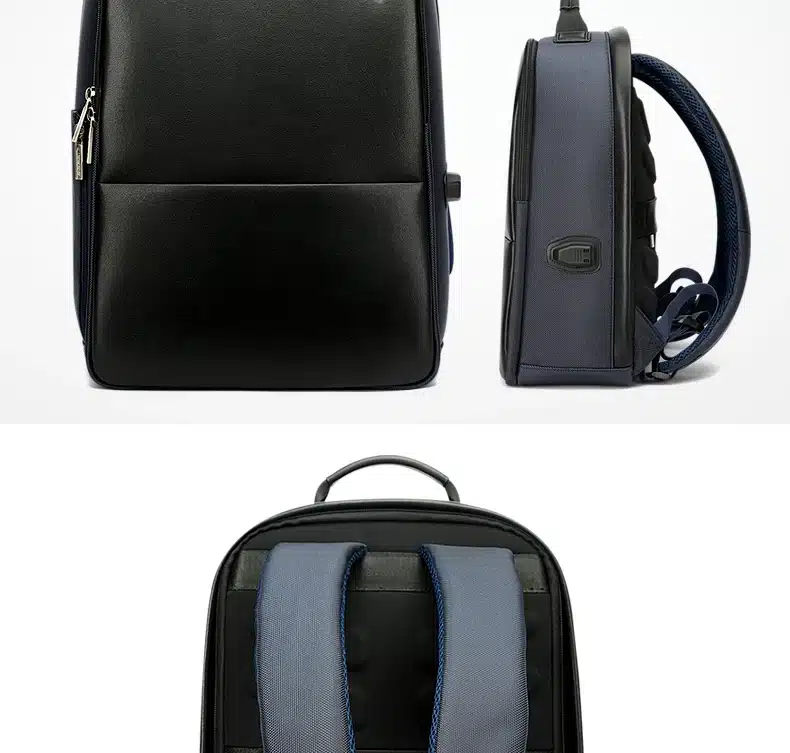 BOPAI USB Charge Backpack Men Leather for Travelling Fashion Cool School Backpack Bags for Boys Anti Theft laptop backpack 2018 22