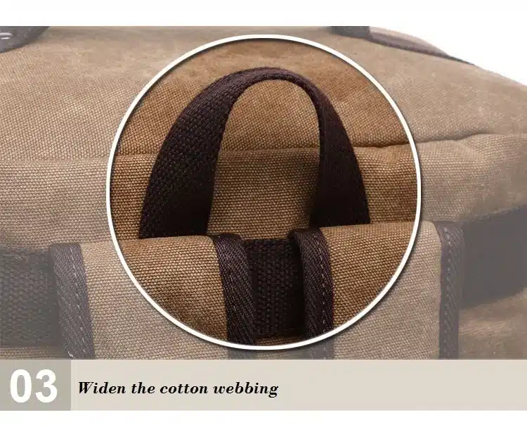 Men Laptop Backpack 15 Inch Rucksack Canvas School Bag Travel Backpacks for Teenage Male Notebook Bagpack Computer Knapsack Bags 23