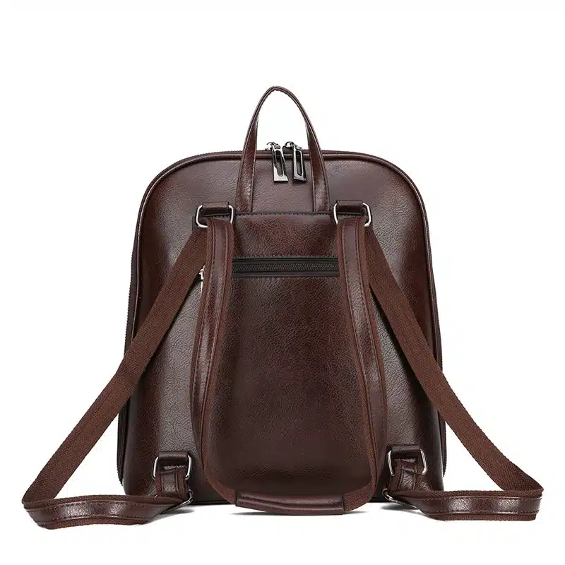 Vintage Backpack Female Brand Leather Women's backpack Large Capacity School Bag for Girls Leisure Shoulder Bags for Women 2018 20