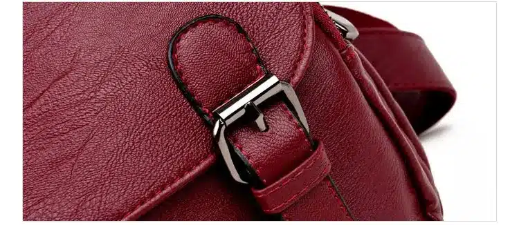 Women Backpacks Leather Female Travel Shoulder Bag Backpack High Quality Women Bag College Wind School Bag Backpack Girl S1493 29