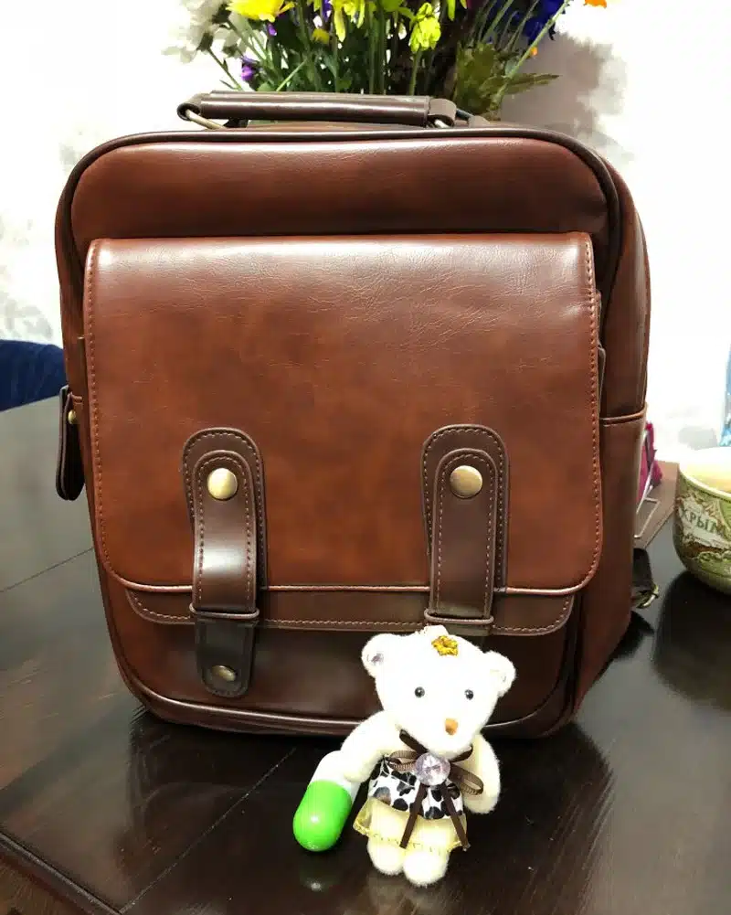 Women Backpack Female Brand Back Pack College Style Leather Backpack School Backpacks Vintage Student Schoolbag Retro Rucksack 11
