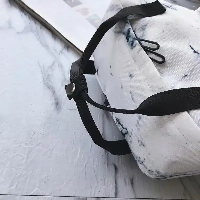 Women Nylon Backpack for Teenagers Girls Ladies Bags Marbling Backpack Female Computer High Quality Rucksack Schoolbag Feminina 21