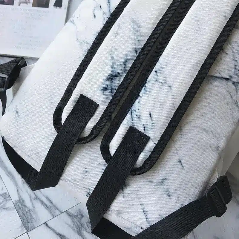 Women Nylon Backpack for Teenagers Girls Ladies Bags Marbling Backpack Female Computer High Quality Rucksack Schoolbag Feminina 23