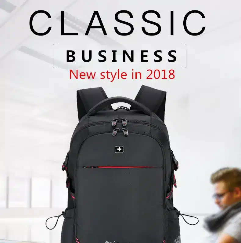 svvisssvver male men Multifunction USB charging fashion business casual tourist anti-theft waterproof 15.6 inch Laptop backpack 9