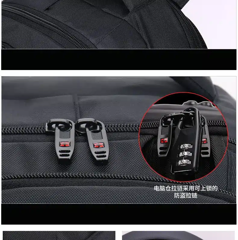 svvisssvver male men Multifunction USB charging fashion business casual tourist anti-theft waterproof 15.6 inch Laptop backpack 27
