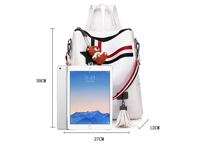 bags for women 2018 new retro fashion zipper ladies backpack PU Leather high quality school bag shoulder bag for youth bags 11