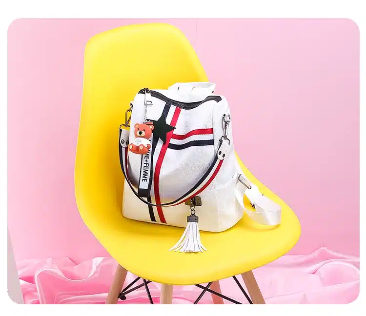 bags for women 2018 new retro fashion zipper ladies backpack PU Leather high quality school bag shoulder bag for youth bags 22