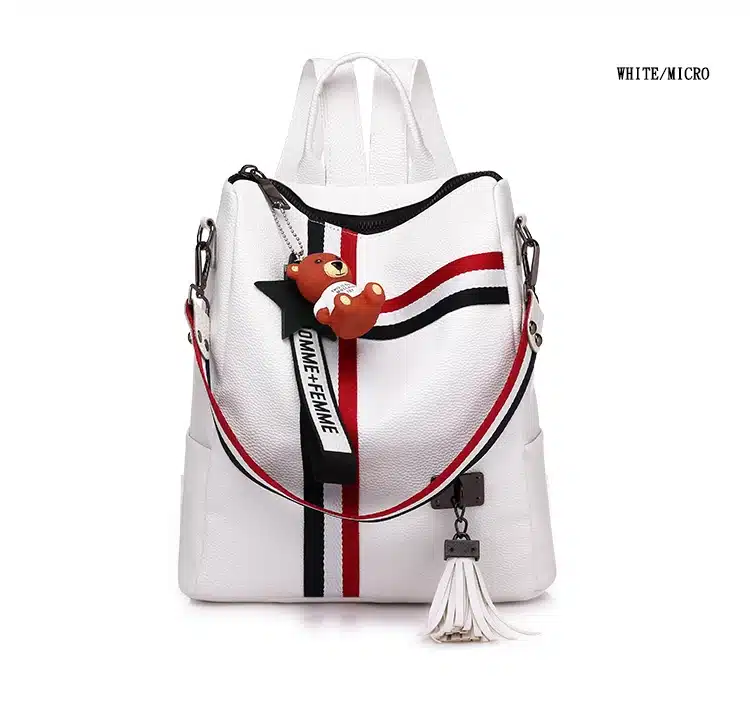 bags for women 2018 new retro fashion zipper ladies backpack PU Leather high quality school bag shoulder bag for youth bags 27
