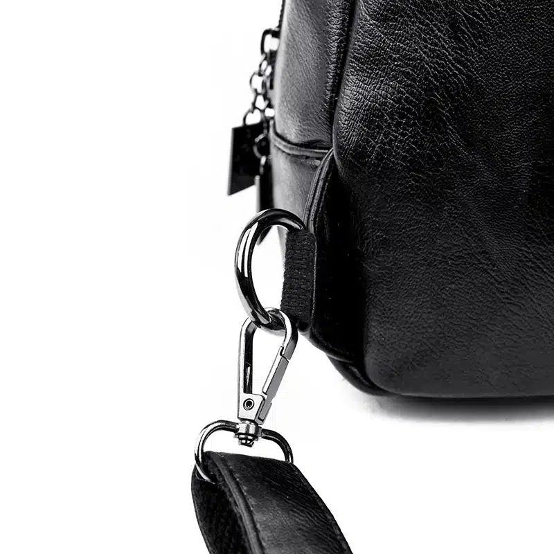 2018 Women Leather Backpacks Vintage Female Shoulder Bag Sac a Dos Travel Ladies Bagpack Mochilas School Bags For Girls Preppy 19