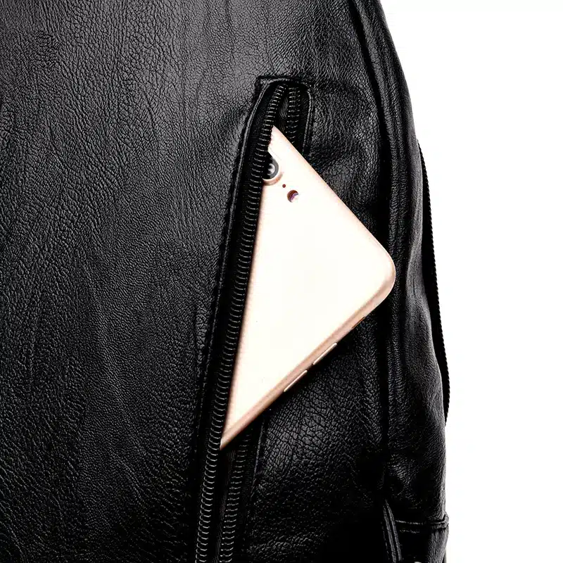 2018 Women Leather Backpacks Vintage Female Shoulder Bag Sac a Dos Travel Ladies Bagpack Mochilas School Bags For Girls Preppy 21