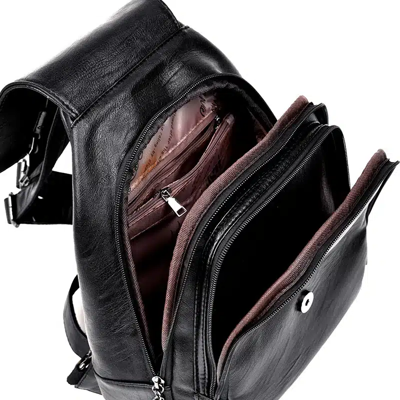 2018 Women Leather Backpacks Vintage Female Shoulder Bag Sac a Dos Travel Ladies Bagpack Mochilas School Bags For Girls Preppy 22