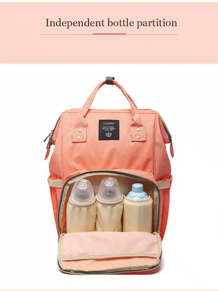 Mummy Maternity Nursing Diaper Bag Care Baby Stroller Carriage Waterproof Bag Care Organizer Backpack Travel Handbag 19
