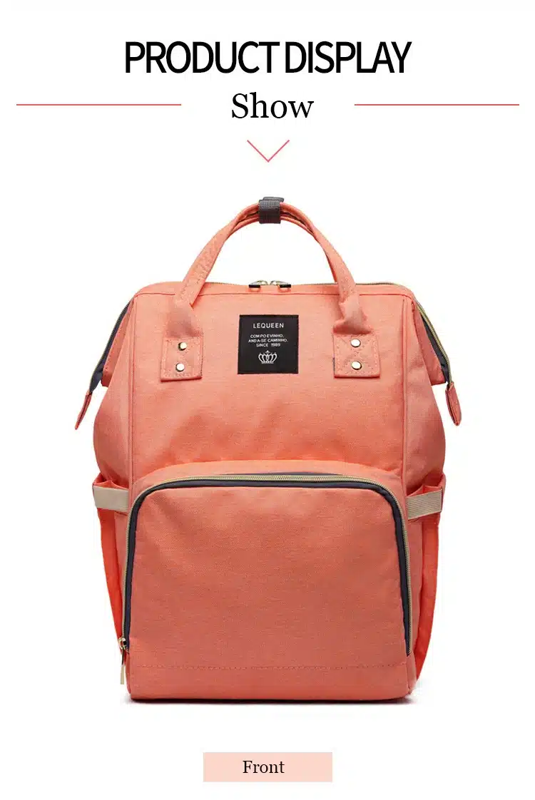 Mummy Maternity Nursing Diaper Bag Care Baby Stroller Carriage Waterproof Bag Care Organizer Backpack Travel Handbag 26