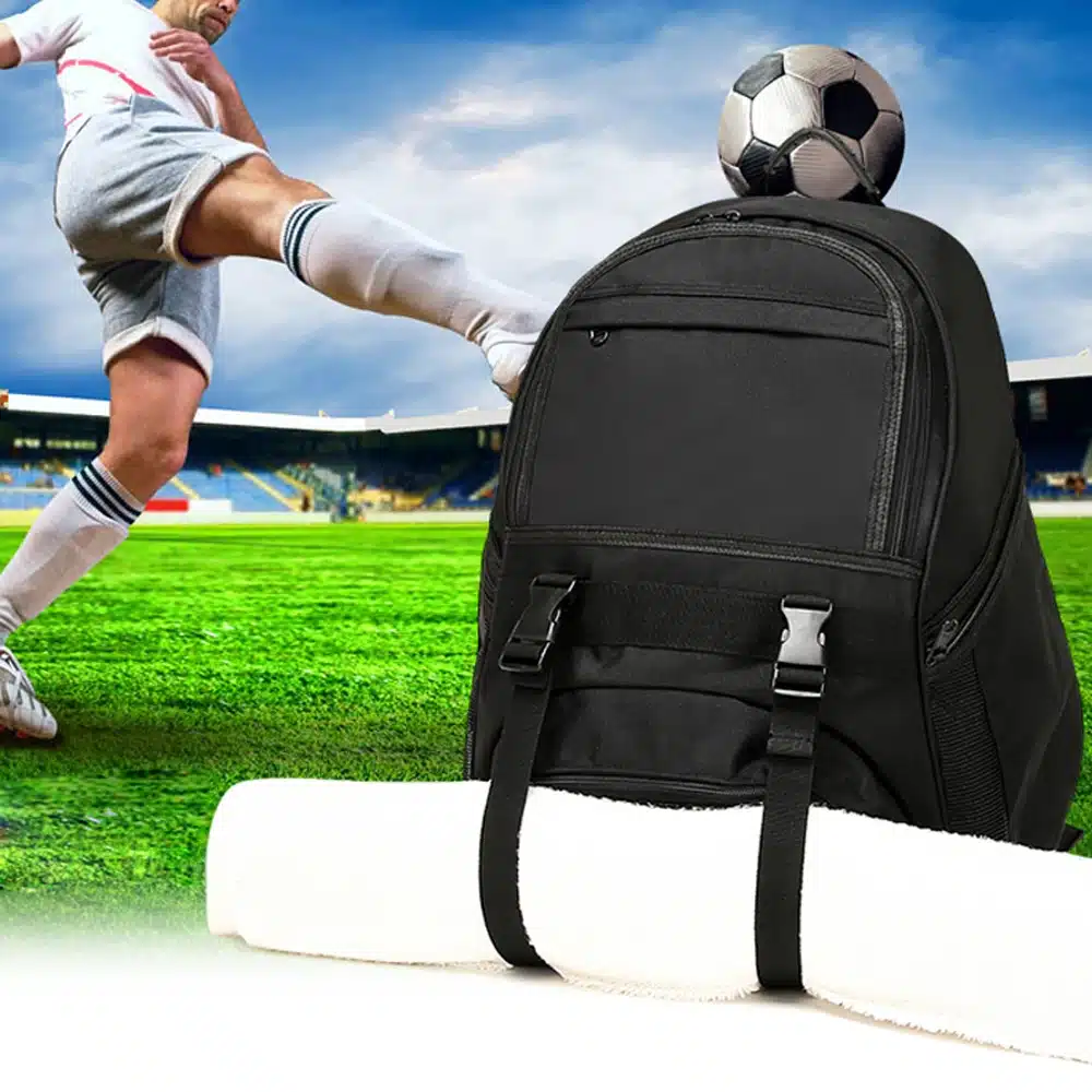 2018 new Soccer Ball Pack Bag Training Bags Profession basketball Gym Backpack Durable Waterproof black blue color ball bag 2