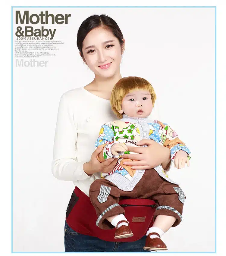 Shouder Straps Baby Sling 0-36M Kids Baby Carrier Gift Included 2