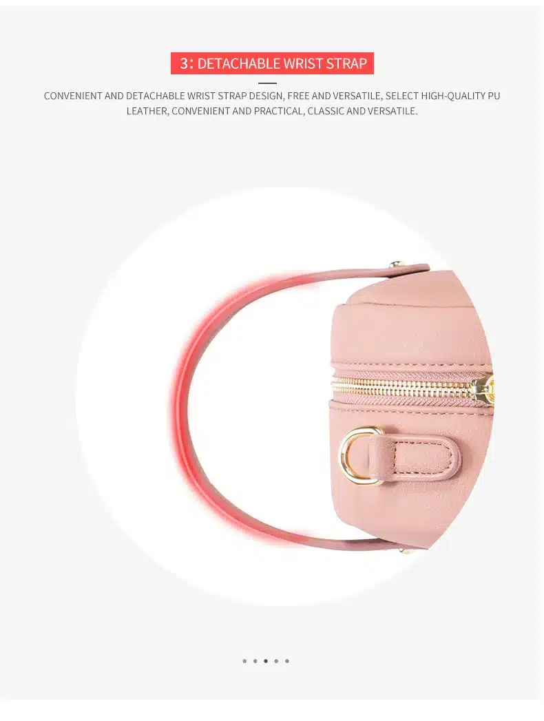 HOT Circular Design Fashion Women Shoulder Bag Leather Women's Crossbody Messenger Bags Ladies Purse Female Round Bolsa Handbag 19
