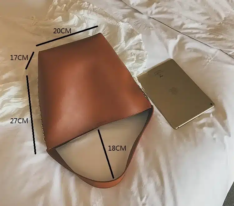 Brand design women shoulder bag Large capacity Chain bucket Handbags Quality PU leather Women's Totes Shopping Bag bolsa feminin 12