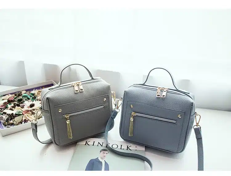 2018 New Tassel Fashion Pu Leather Solid Women Handbags Hotsale Ladies Shopping Bag Casual Shoulder Messenger Crossbody Bags 28