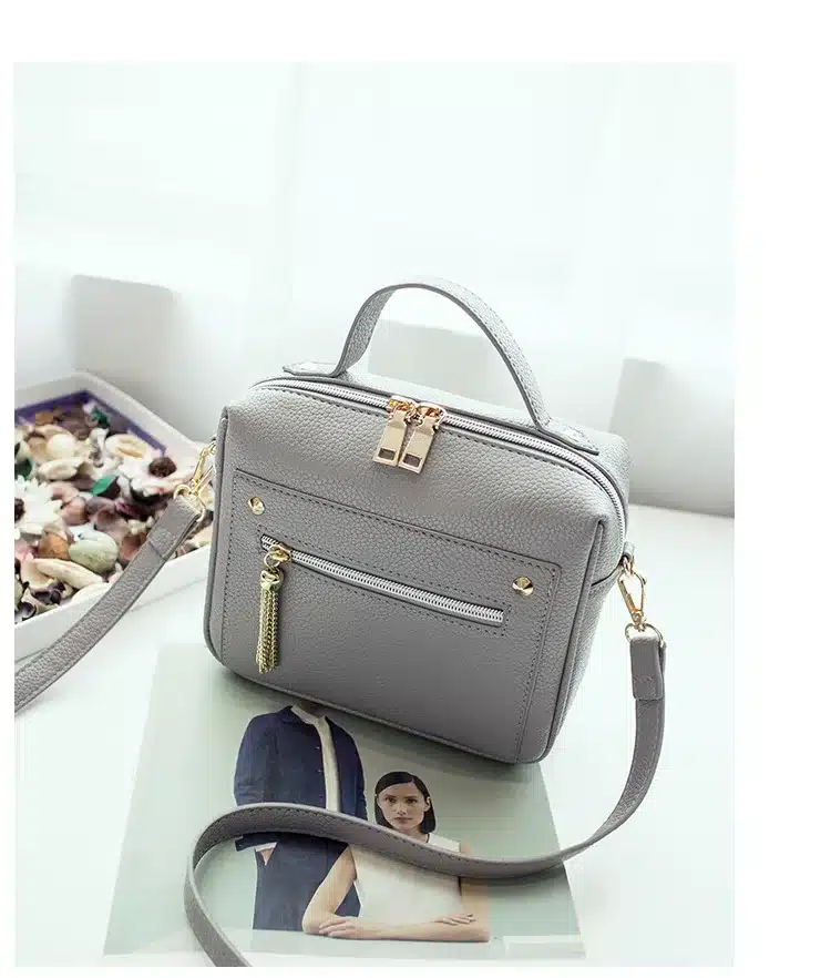 2018 New Tassel Fashion Pu Leather Solid Women Handbags Hotsale Ladies Shopping Bag Casual Shoulder Messenger Crossbody Bags 29