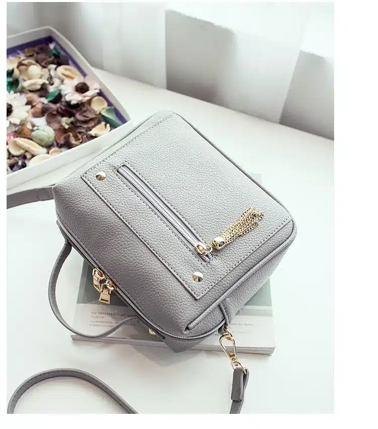 2018 New Tassel Fashion Pu Leather Solid Women Handbags Hotsale Ladies Shopping Bag Casual Shoulder Messenger Crossbody Bags 30