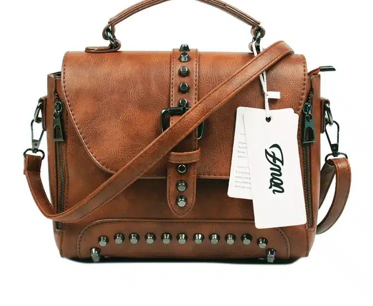 ZMQN Crossbody Bags For Women Messenger Bags 2018 Vintage Leather Bags Handbags Women Famous Brand Rivet Small Shoulder Sac A522 39