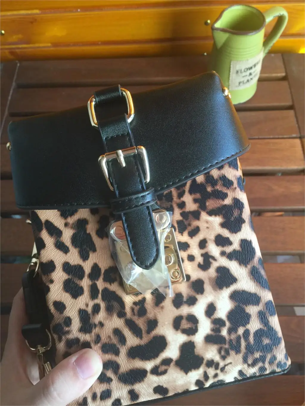 Famous brand Personalized handbags Leopard Print box mini Cube Brand original design crossbody bags for women messenger bags 33