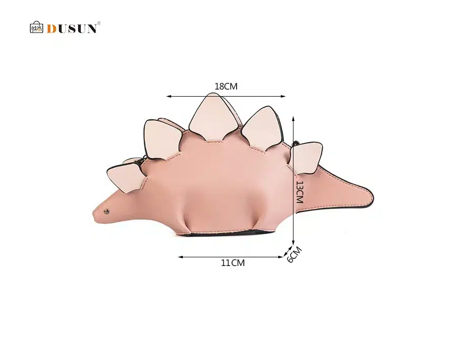DUSUN Creative Chameleon Cartoon Handbags Flap 3D Funny Dinosaur Animal Messenger Bag Panelled Shoulder Crossbody Bags Girl Gift 10