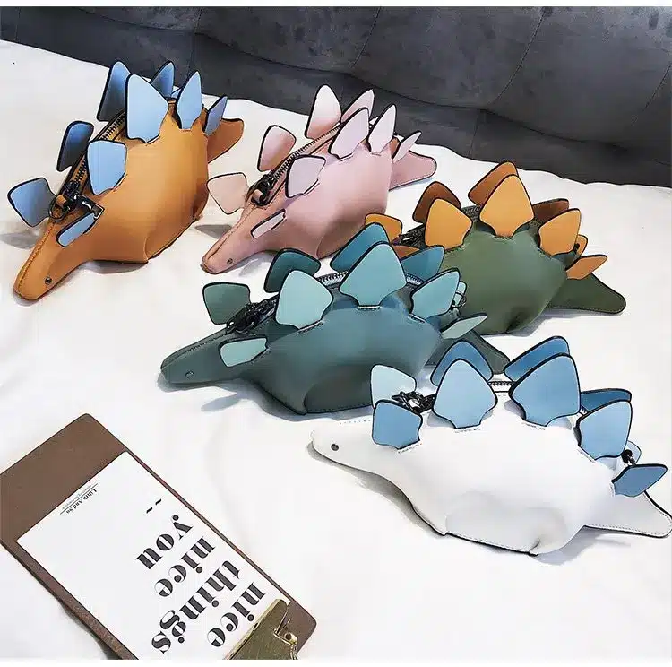 DUSUN Creative Chameleon Cartoon Handbags Flap 3D Funny Dinosaur Animal Messenger Bag Panelled Shoulder Crossbody Bags Girl Gift 11