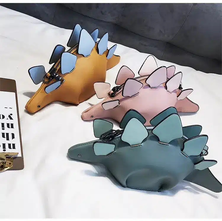 DUSUN Creative Chameleon Cartoon Handbags Flap 3D Funny Dinosaur Animal Messenger Bag Panelled Shoulder Crossbody Bags Girl Gift 12