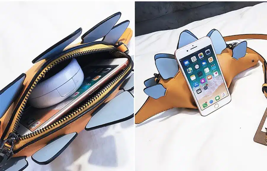 DUSUN Creative Chameleon Cartoon Handbags Flap 3D Funny Dinosaur Animal Messenger Bag Panelled Shoulder Crossbody Bags Girl Gift 14