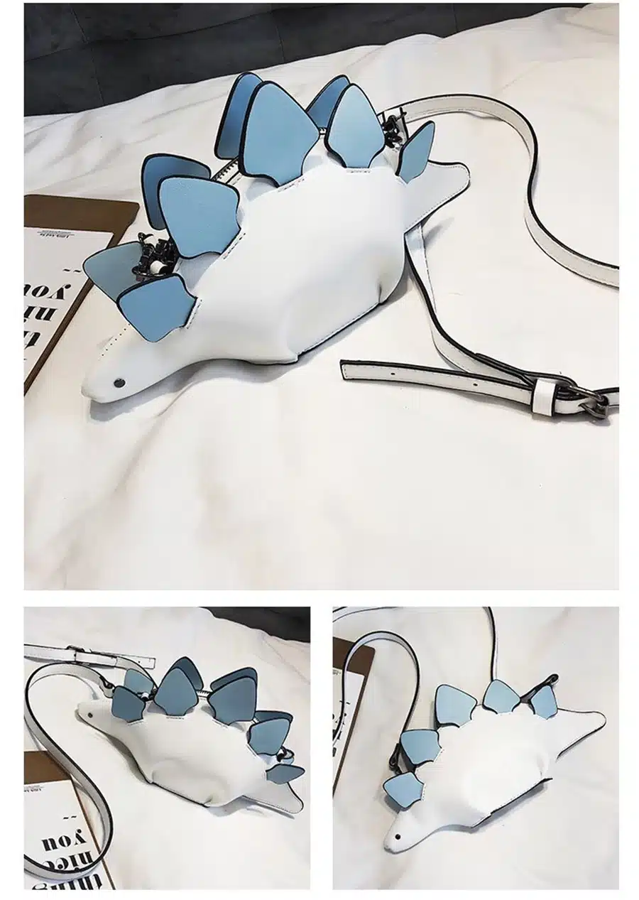 DUSUN Creative Chameleon Cartoon Handbags Flap 3D Funny Dinosaur Animal Messenger Bag Panelled Shoulder Crossbody Bags Girl Gift 19