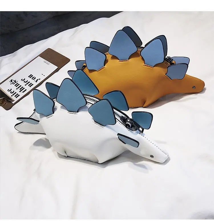 DUSUN Creative Chameleon Cartoon Handbags Flap 3D Funny Dinosaur Animal Messenger Bag Panelled Shoulder Crossbody Bags Girl Gift 21