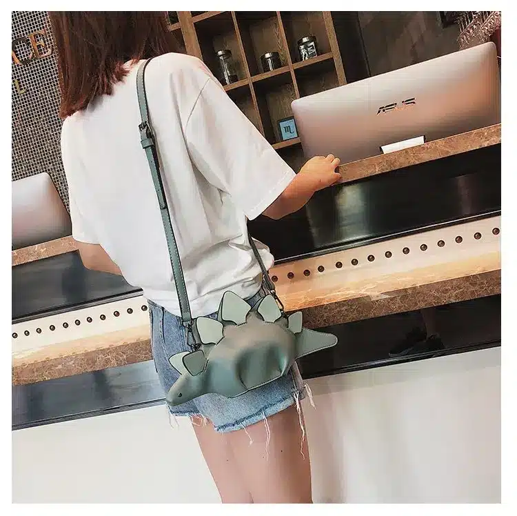 DUSUN Creative Chameleon Cartoon Handbags Flap 3D Funny Dinosaur Animal Messenger Bag Panelled Shoulder Crossbody Bags Girl Gift 28