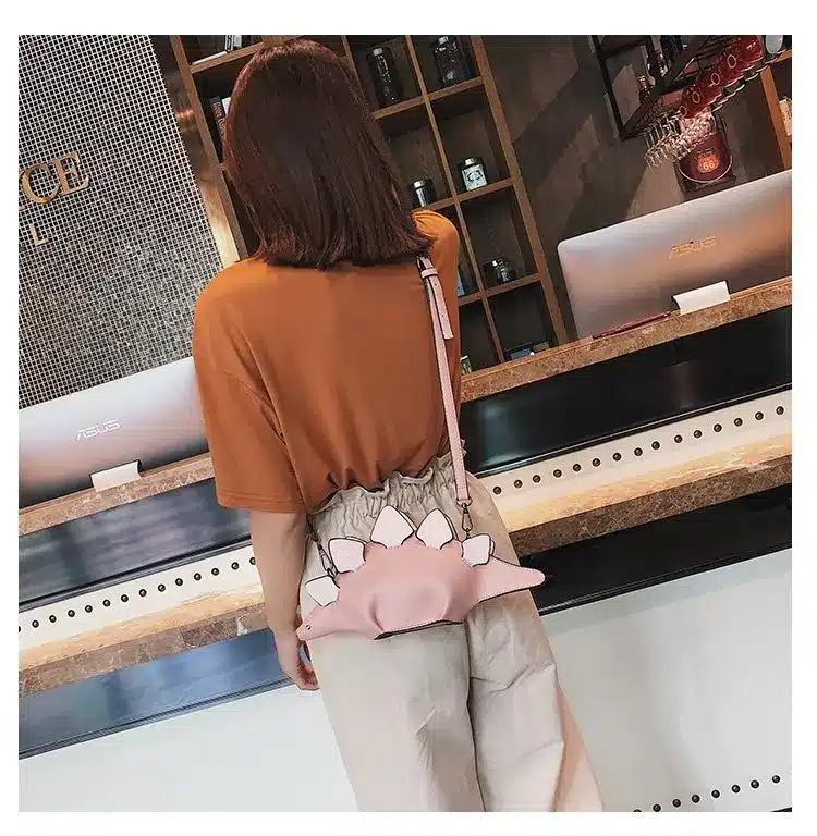 DUSUN Creative Chameleon Cartoon Handbags Flap 3D Funny Dinosaur Animal Messenger Bag Panelled Shoulder Crossbody Bags Girl Gift 31