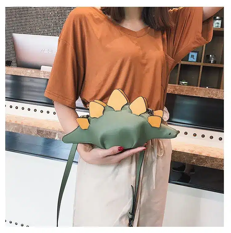 DUSUN Creative Chameleon Cartoon Handbags Flap 3D Funny Dinosaur Animal Messenger Bag Panelled Shoulder Crossbody Bags Girl Gift 32