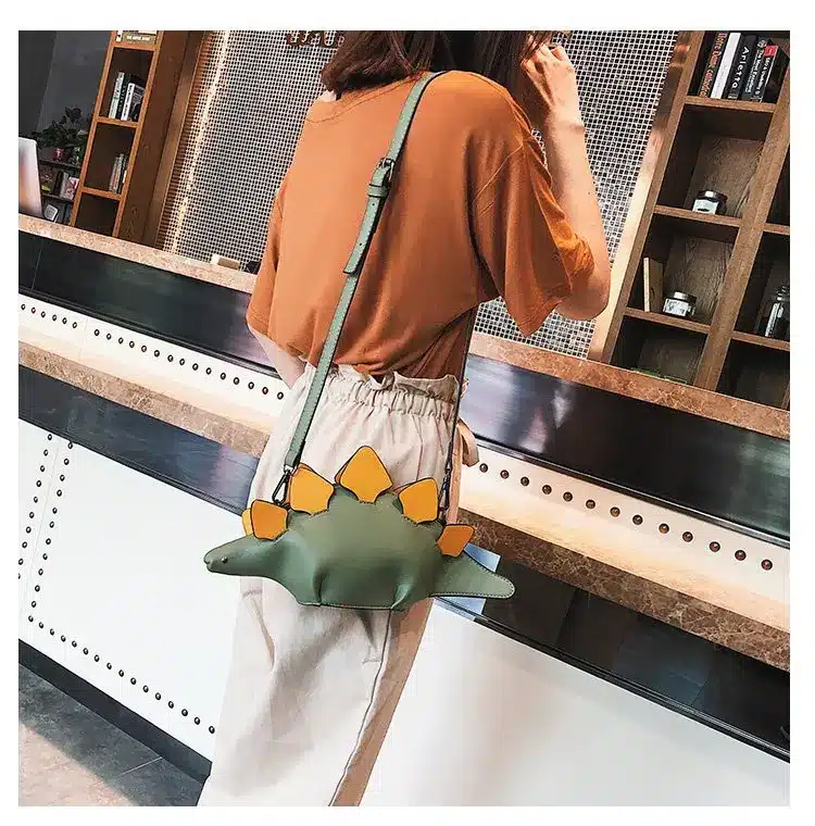DUSUN Creative Chameleon Cartoon Handbags Flap 3D Funny Dinosaur Animal Messenger Bag Panelled Shoulder Crossbody Bags Girl Gift 33