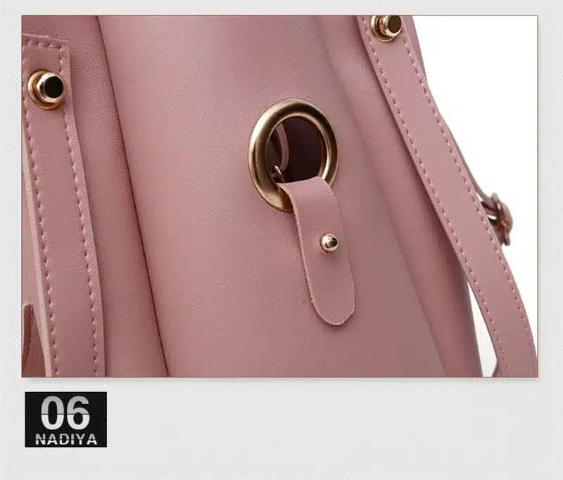 3Pcs/Sets Women Handbags Leather Shoulder Bags Female Large Capacity Casual Tote Bag Tassel Bucket Purses And Handbags Sac Femme 27