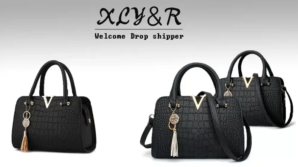 woman fashion Crocodile leather V letters Designer Handbags Luxury quality Lady Shoulder Crossbody Bags fringed Messenger Bag 1