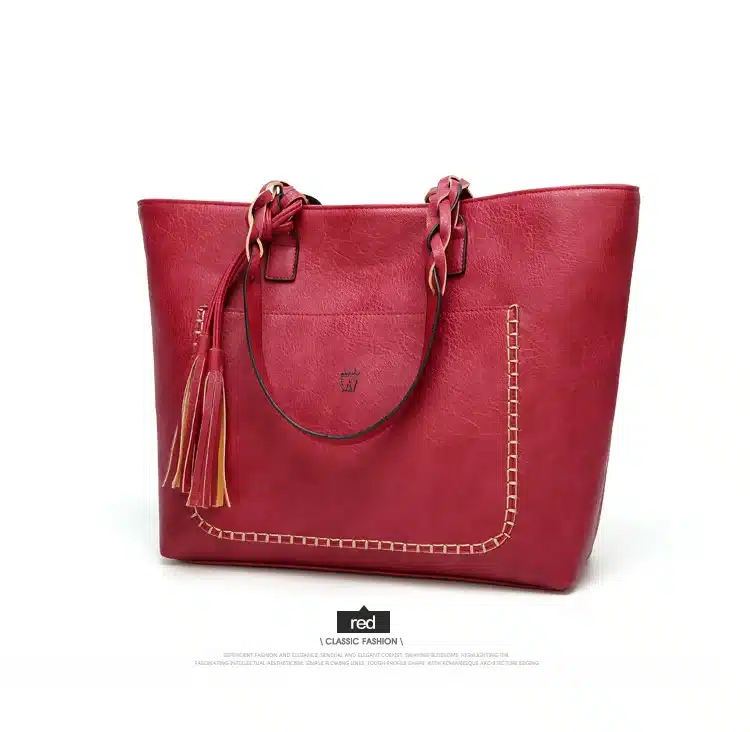 Vintage Tassel Women Shoulder Bag 13
